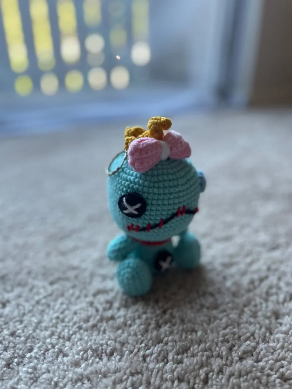 Scrump Lilo & Stitch Doll, Crocheted, Handmade, Plushie